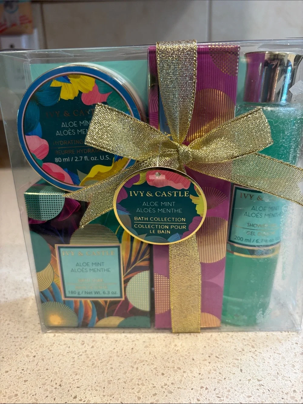 Ivy & Castle Aloe Mint Bath Collection Set